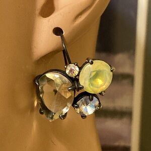 Wire ballroom regal look earrings